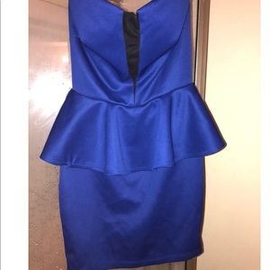 Cute sexy blue dress